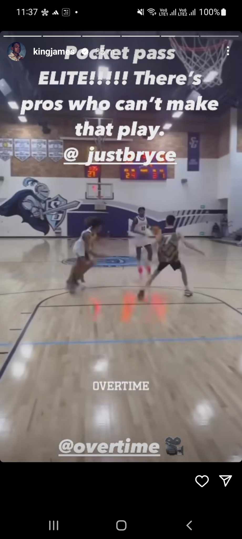 LeBron James Instagram