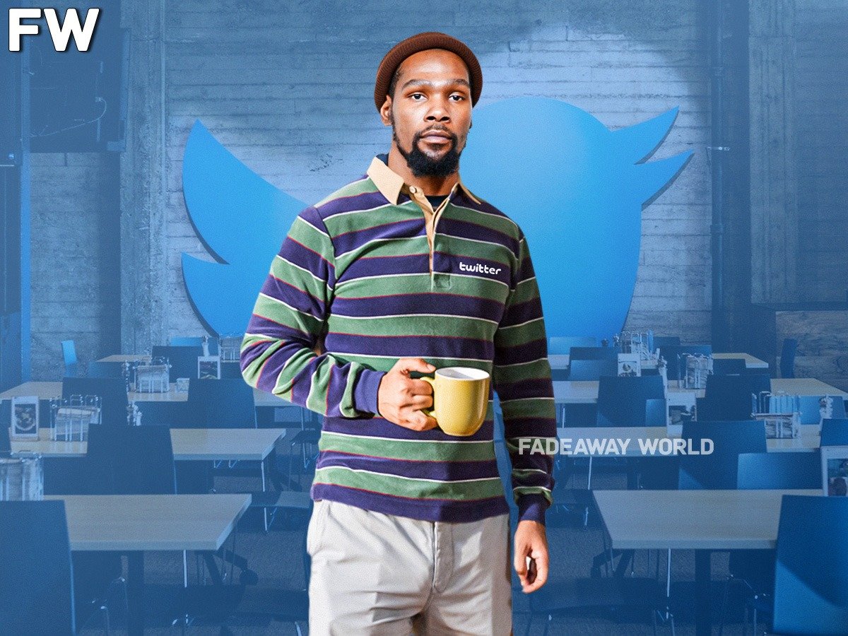 Kevin Durant - Employee At Twitter HQ 