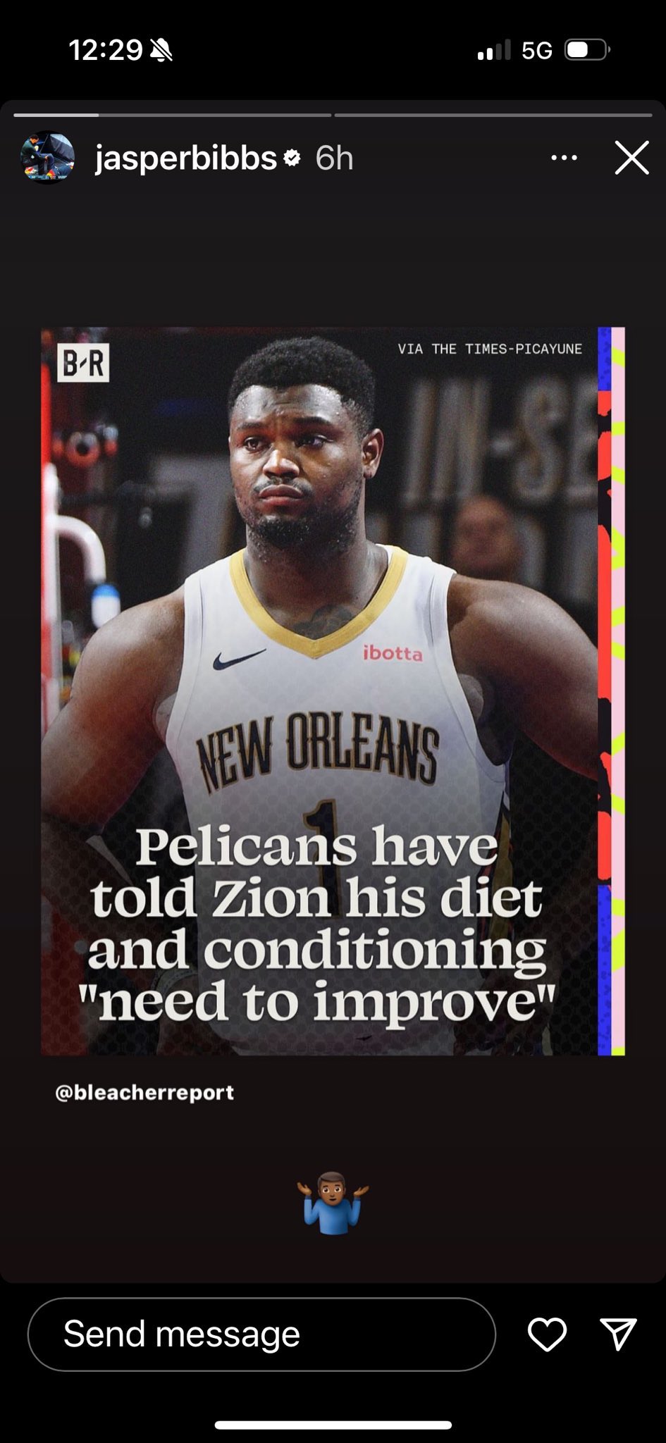 Jasper Bibbs Zion Williamson