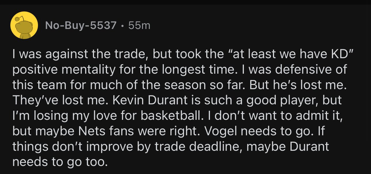 Phoenix Suns Fans Turn Against Kevin Durant On Reddit