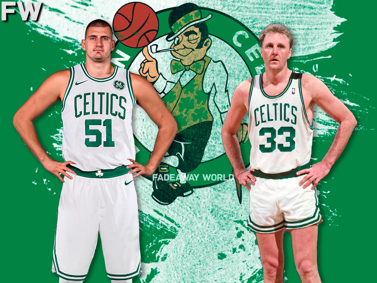 Nikola Jokic and Larry Bird
