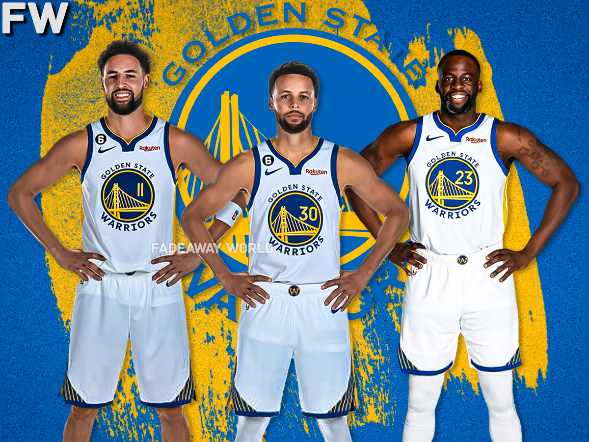 Stephen Curry, Klay Thomspon, and Draymond Green