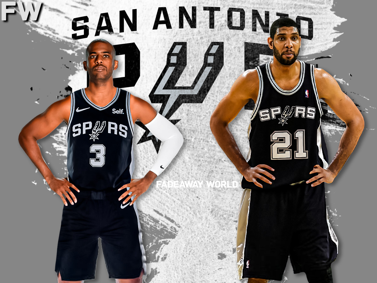 Chris Paul and Tim Duncan