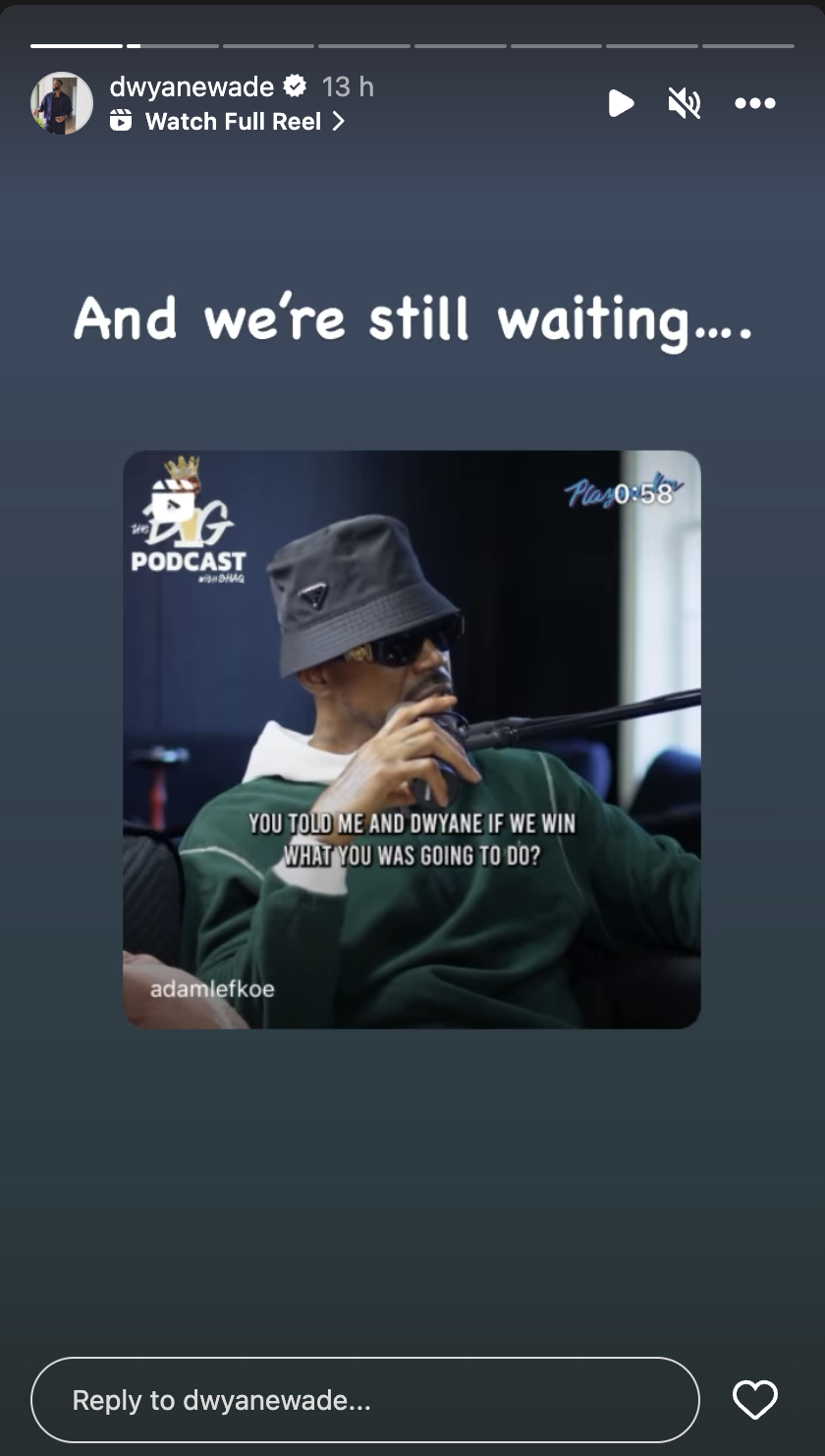 Shaquille O'Neal Still Has Not Bought Bentleys To Udonis Haslem And Dwyane Wade After Promising Them