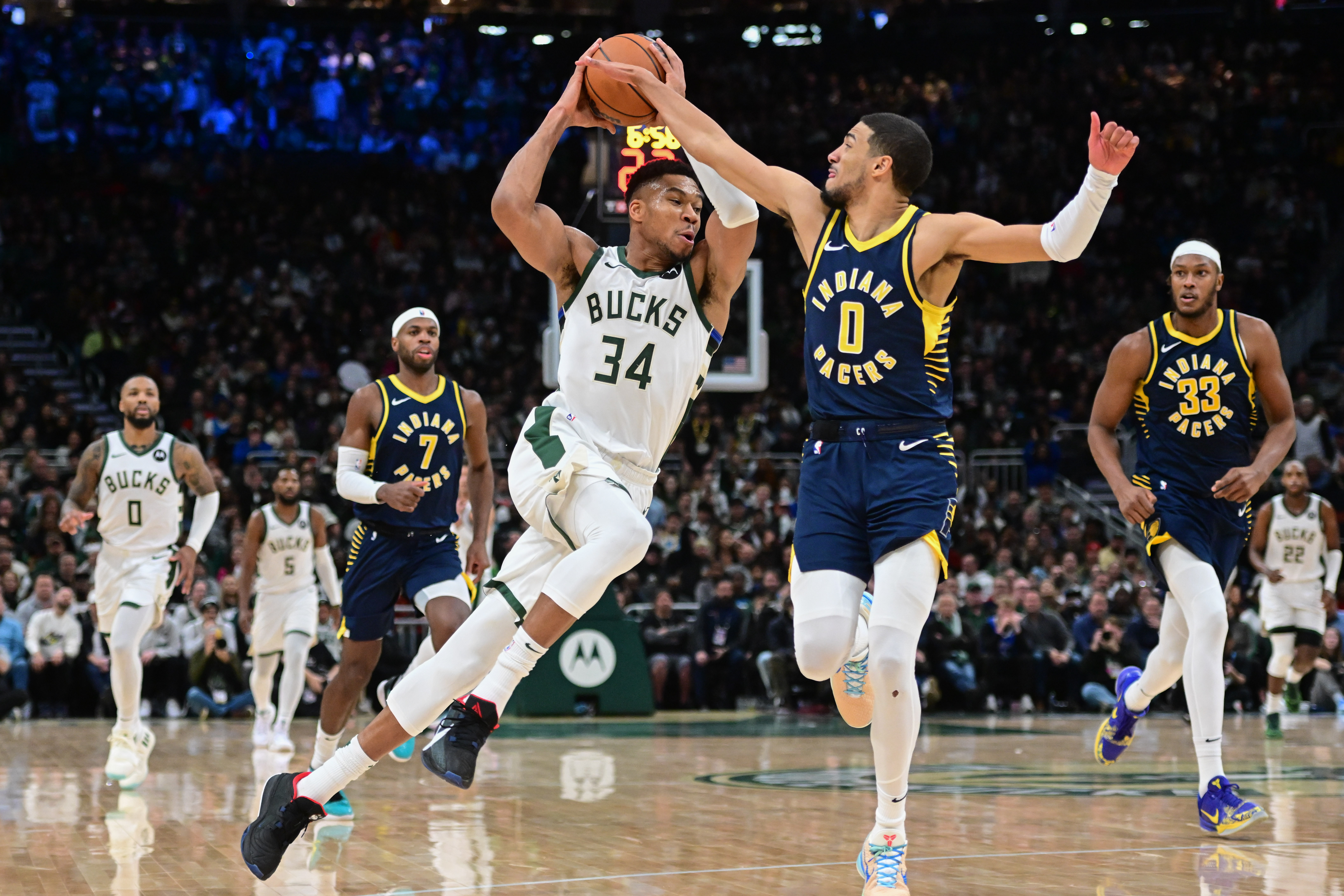 Giannis Antetokounmpo Was Furious After Indiana Pacers Took The Game Ball From His Franchise Record 64-Point Performance