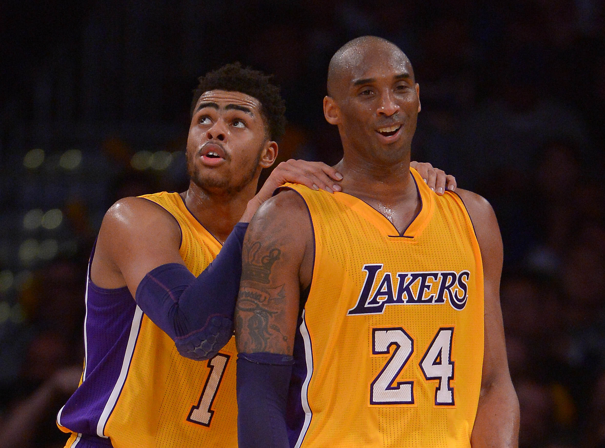 Kobe Bryant D'Angelo Russell