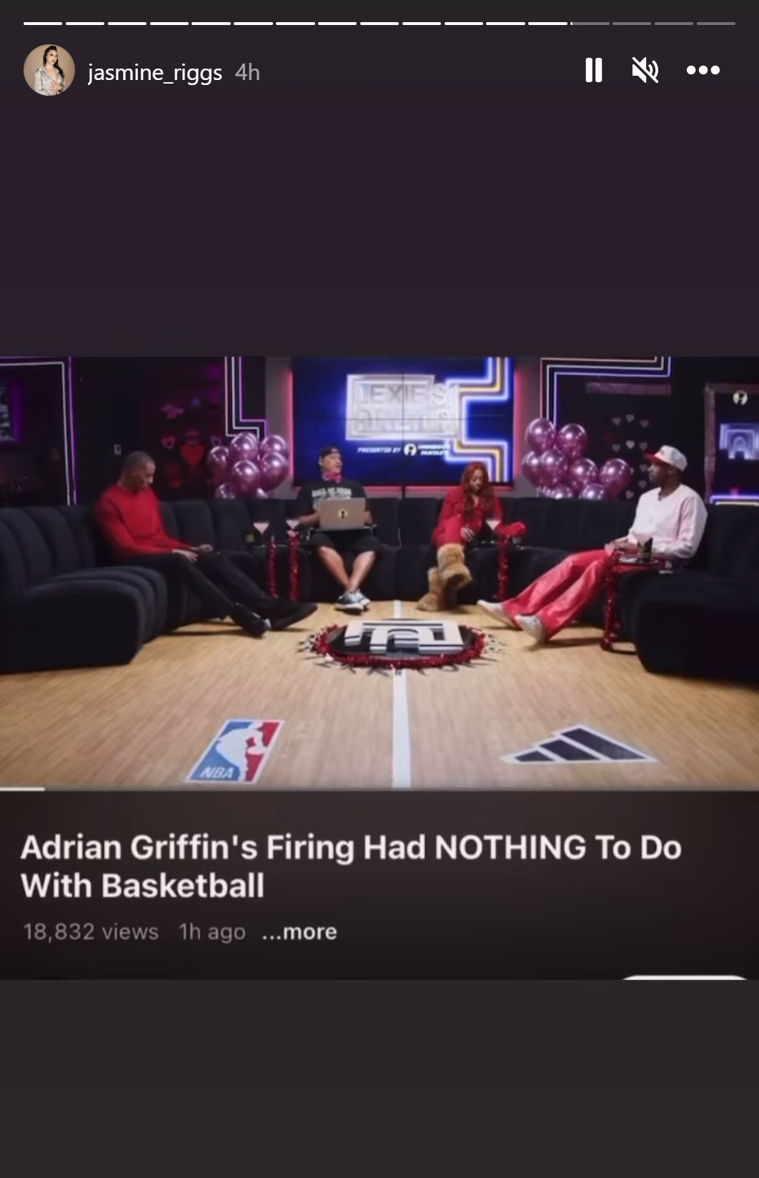 Jasmine Riggs Calls Out Adrian Griffin After Bucks Fired Him: "You And Your Entire Family Didn't Even Come To The Funeral To Lay Your Grandson"