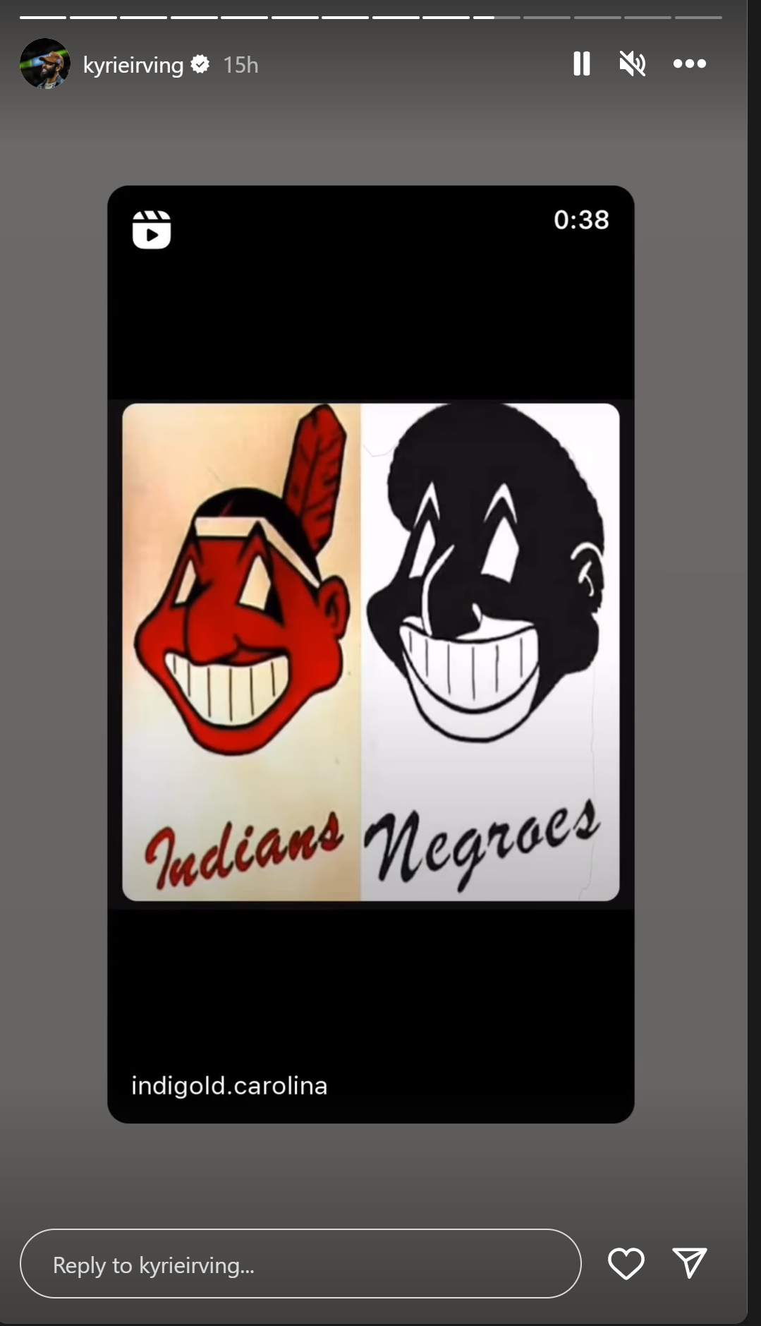Kyrie Irving Compares Indians And Ne***s; Shares Message About Grandfathers And His Generation: "We Ain't Running No More"