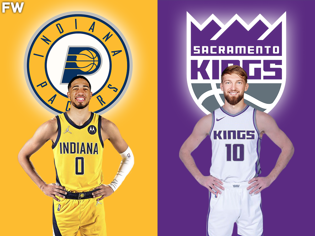 Tyrese Haliburton and Domantas Sabonis