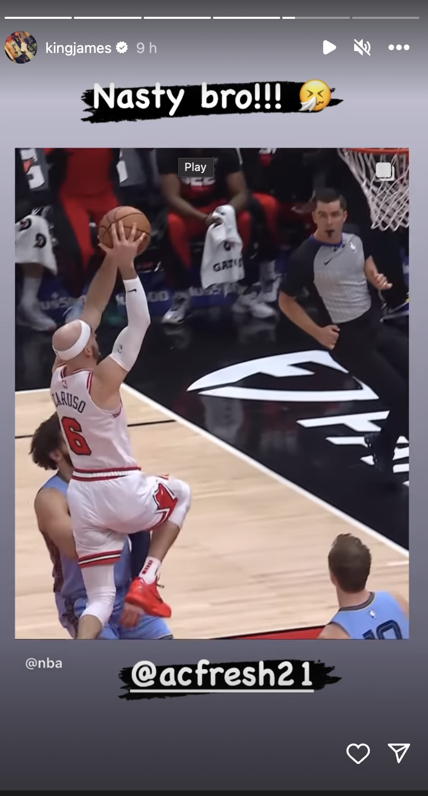 LeBron James Impressed By Alex Caruso Who Is Linked With Lakers