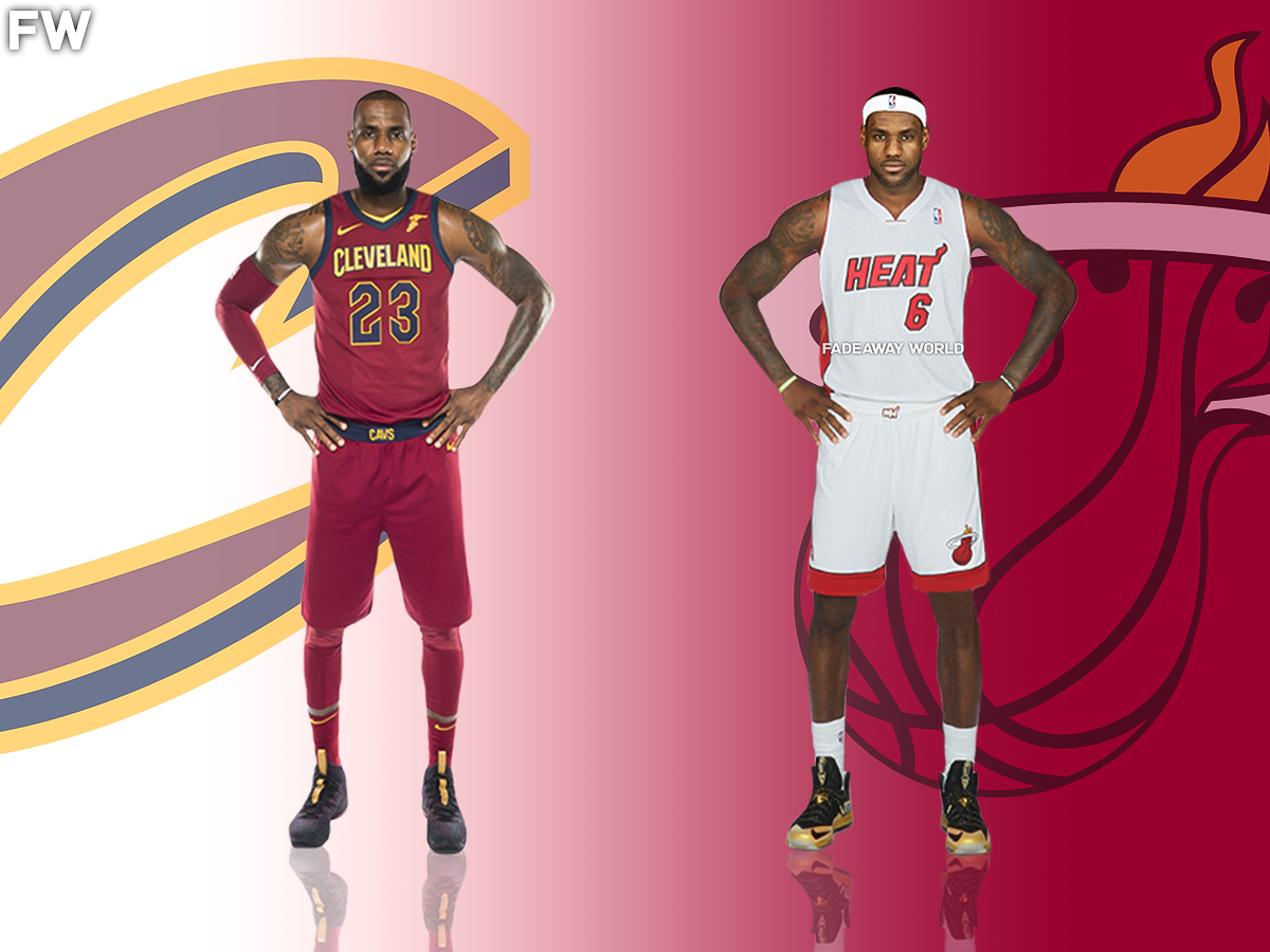 LeBron James - Cavs, Heat