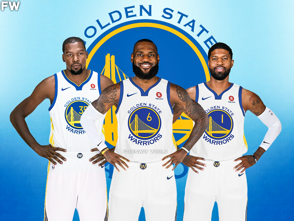 LeBron James, Kevin Durant, Paul George - Golden State Warriors