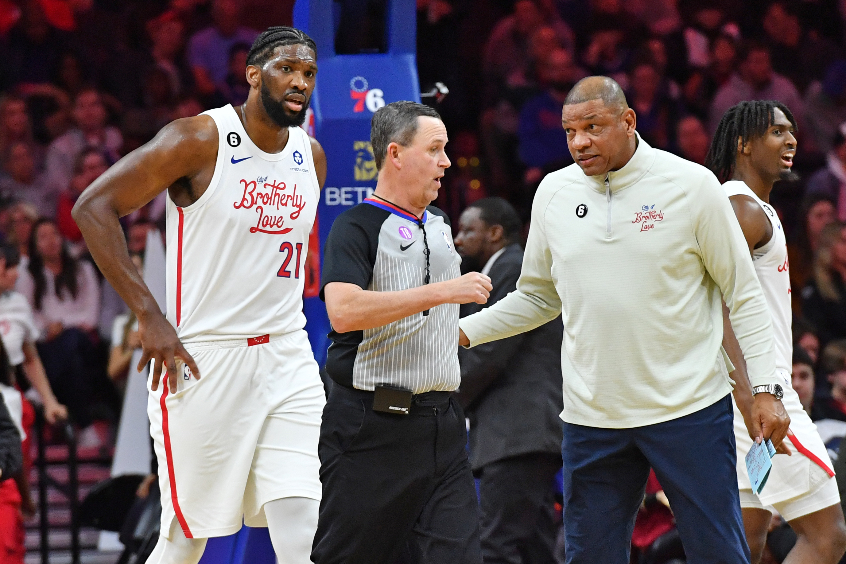 Doc Rivers Claims Joel Embiid Didn't Get The Ball Enough In Game 6 vs. Celtics During The 2023 Playoffs