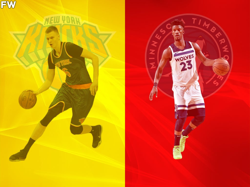 Kristaps Porzingis vs. Jimmy Butler