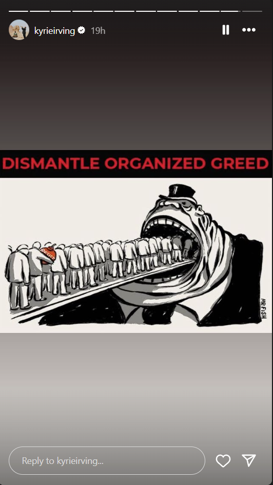 Kyrie Irving Shares Picture Of Pharaoh, And Words Of Wisdom About Corruption And Greed