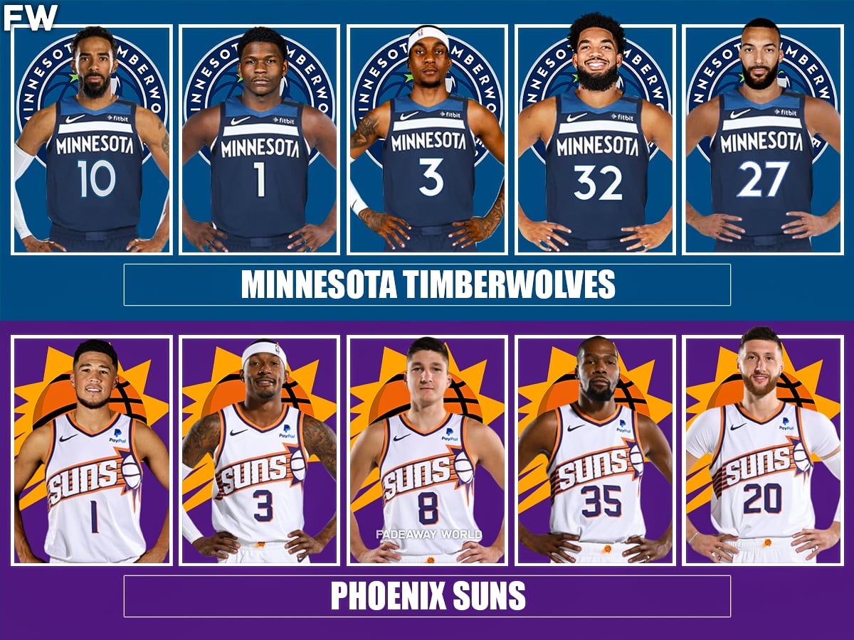 Minnesota Timberwolves vs. Phoenix Suns - Starting Lineups
