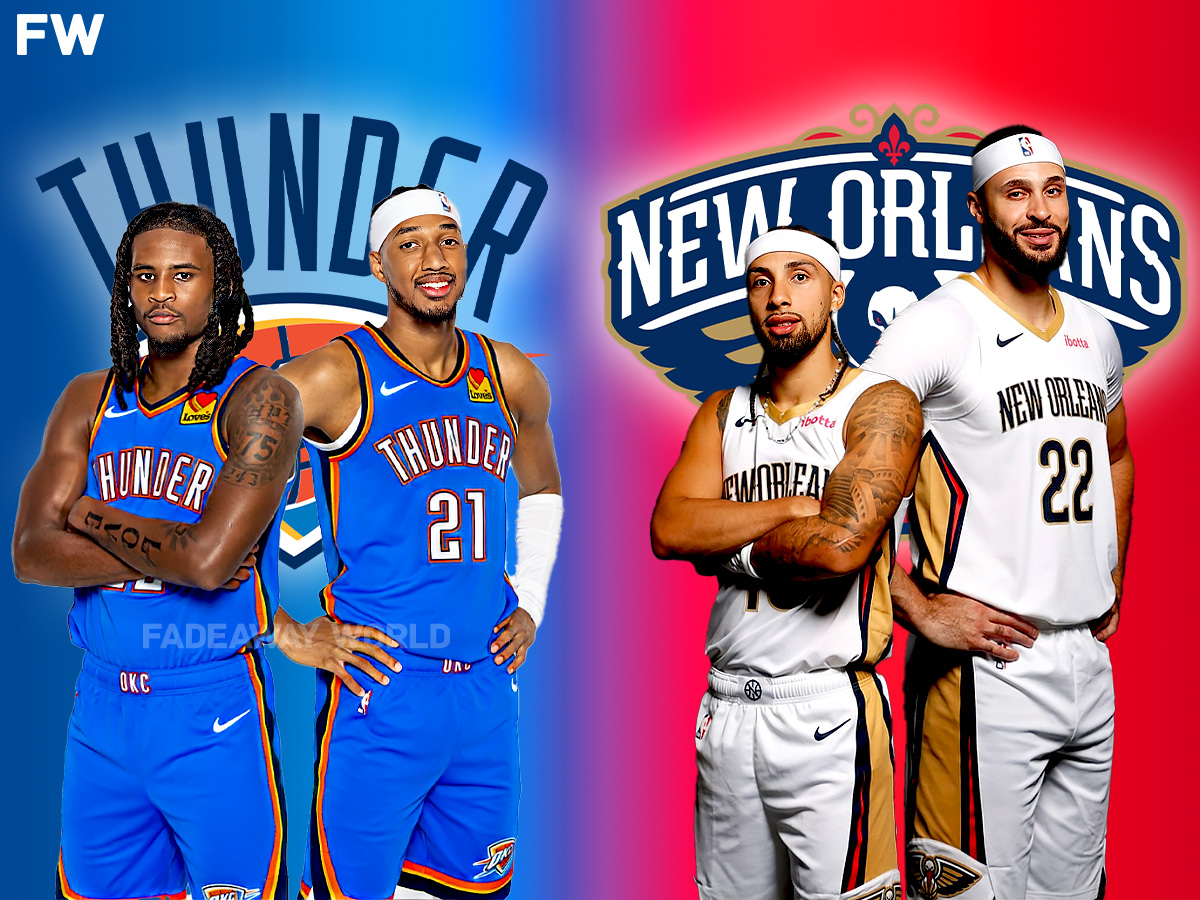 Oklahoma City Thunder vs. New Orleans Pelicans - Benches