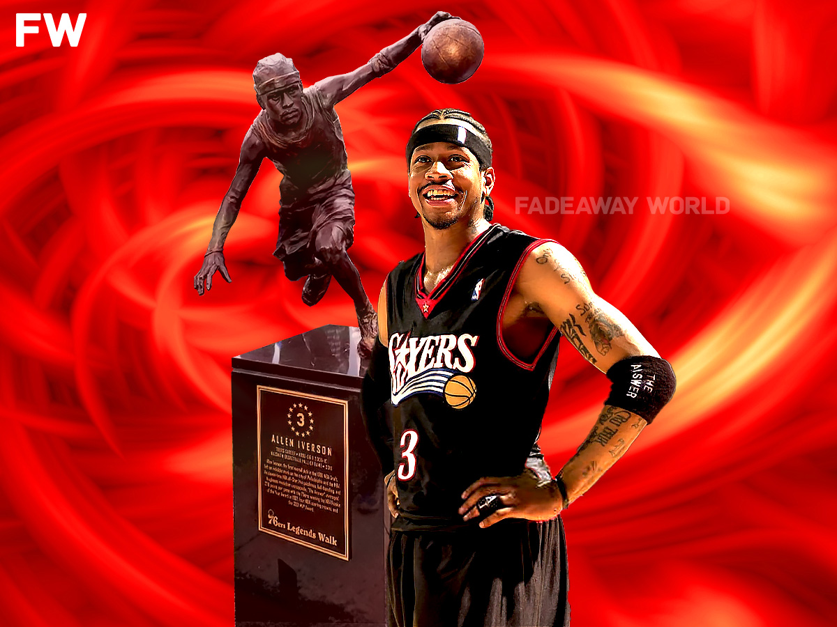 Sixers Get Hammered For Tiny Allen Iverson Statue, But Later Revealed To Be A Misunderstanding