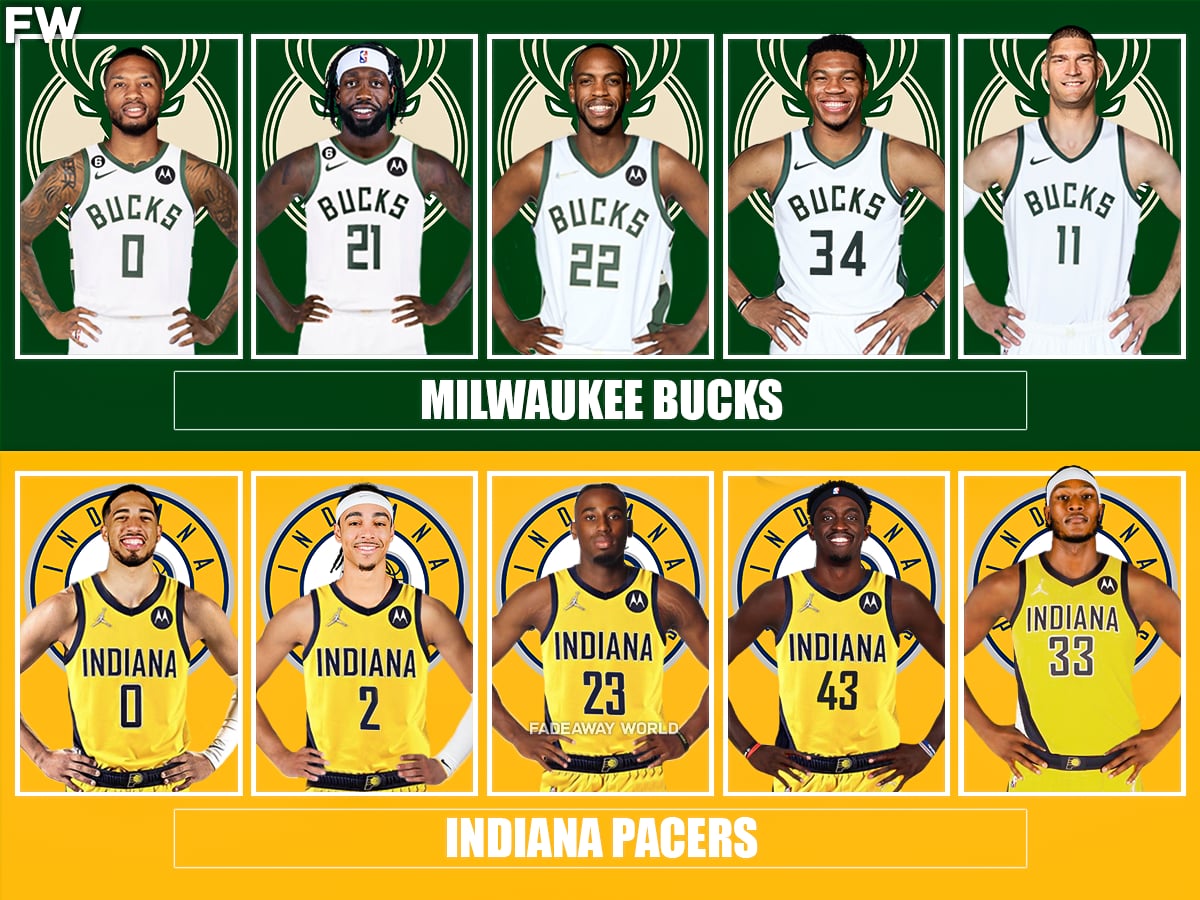 Milwaukee Bucks vs. Indiana Pacers - Starting Lineups