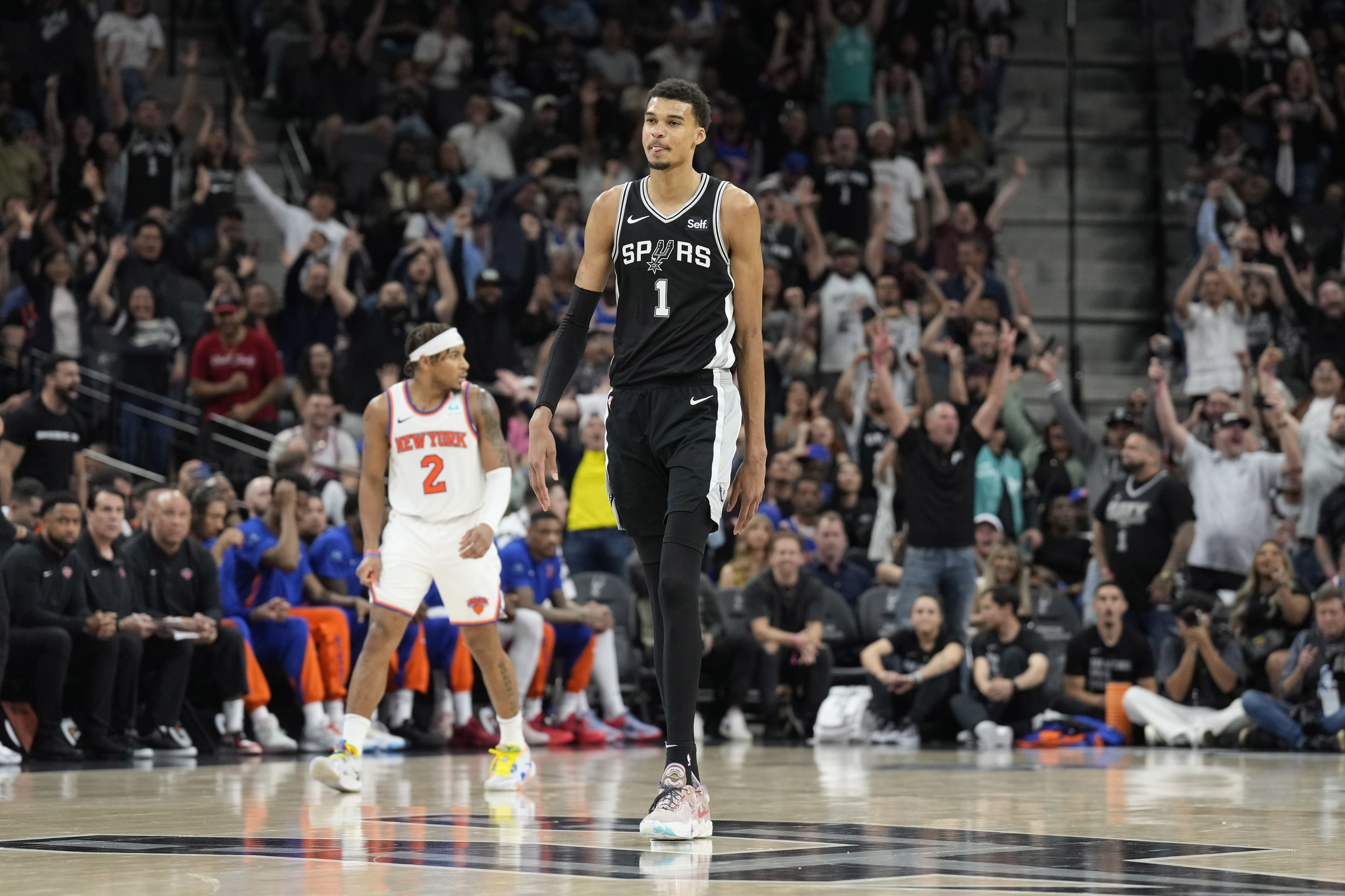 Victor Wembanyama On Getting Fined $25,000 For Tossing Game Ball Into The Crowd: "Was Trying To Make Someone's Day"