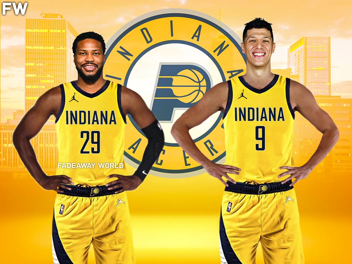Malik Beasley and  Simone Fontecchio - Indiana Pacers