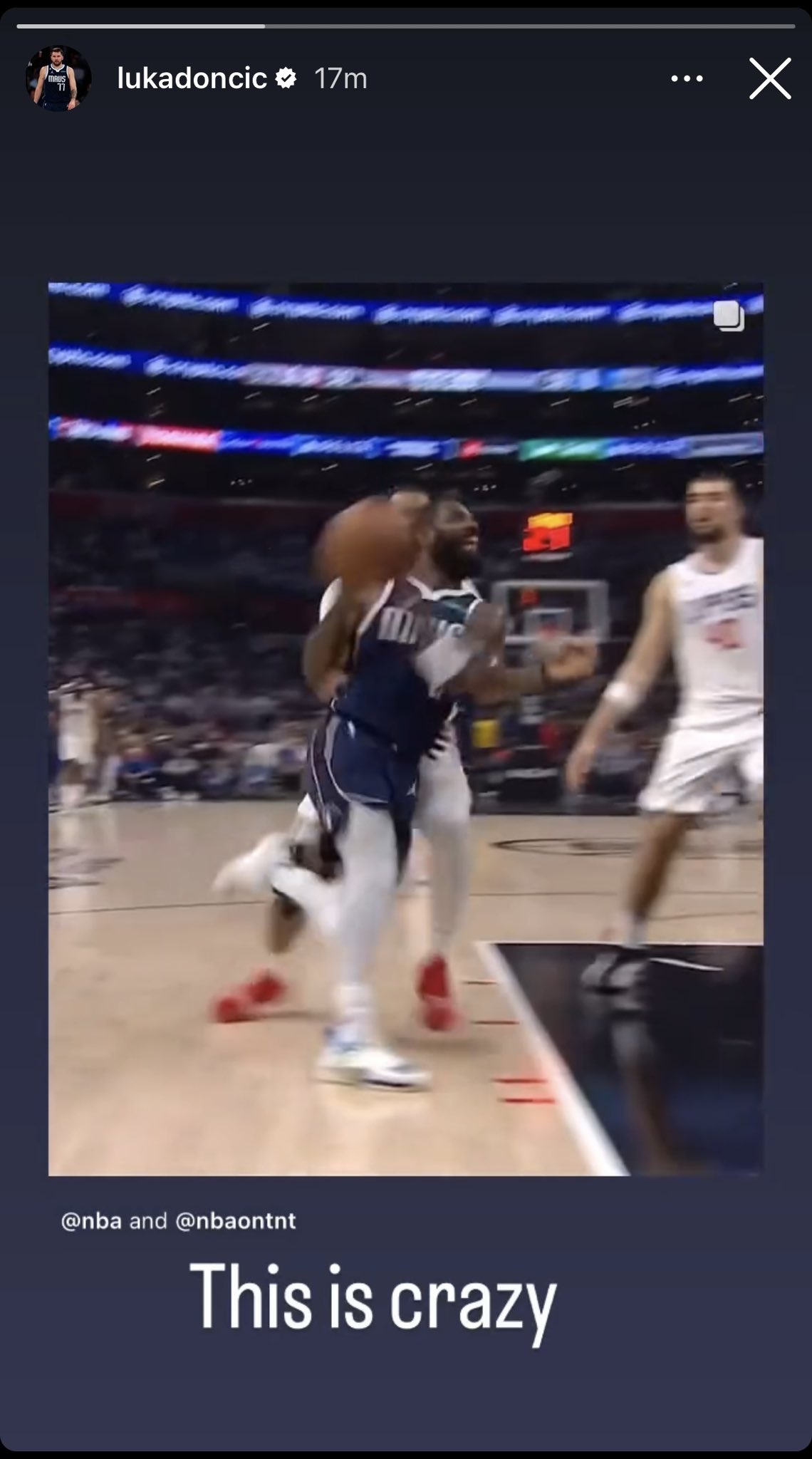 Luka Doncic Kyrie Irving Instagram