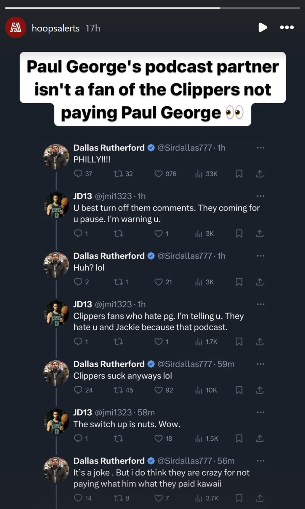 Paul George’s Friend Slams Clippers For Not Paying Same As Kawhi Leonard