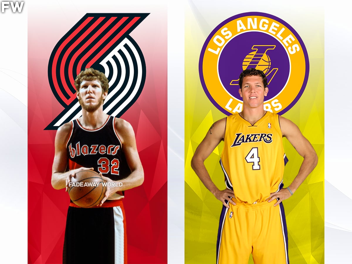 Bill Walton (1974 No. 1 Pick) & Luke Walton (2003 No. 32 Pick)