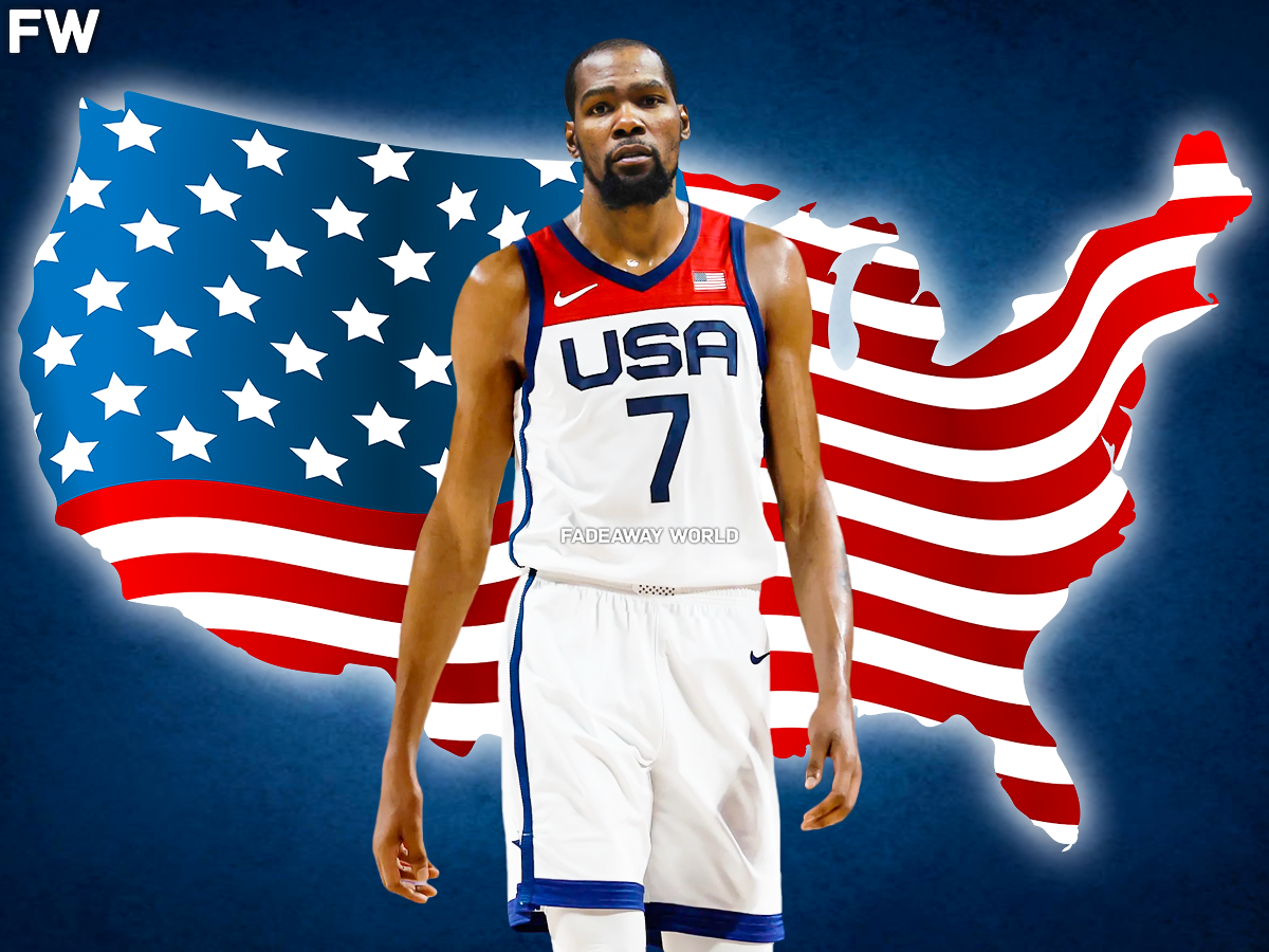 Kevin Durant Goes Off For 21 Points In First Half Against Serbia After Returning For Team USA