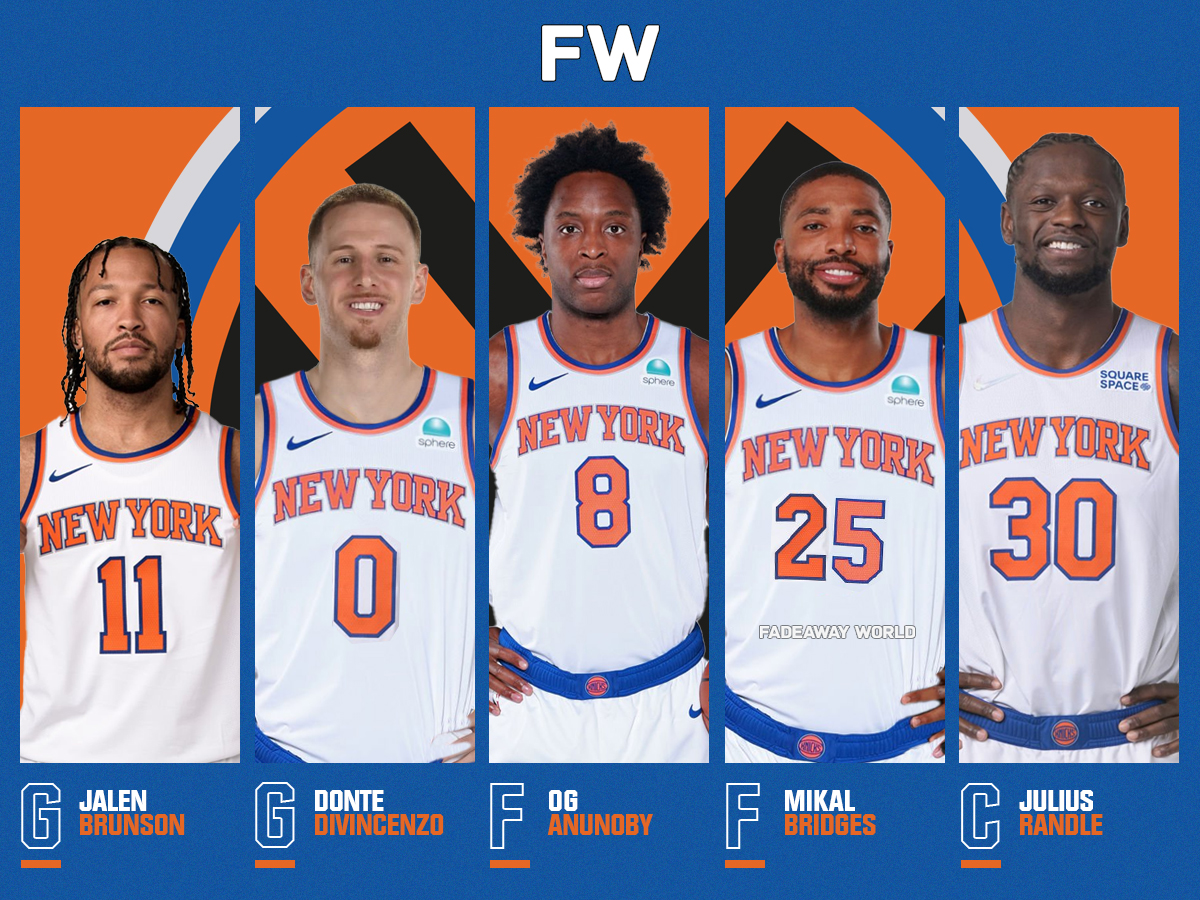Starting Lineup No. 3: 5-Out Shooting - New York Knicks