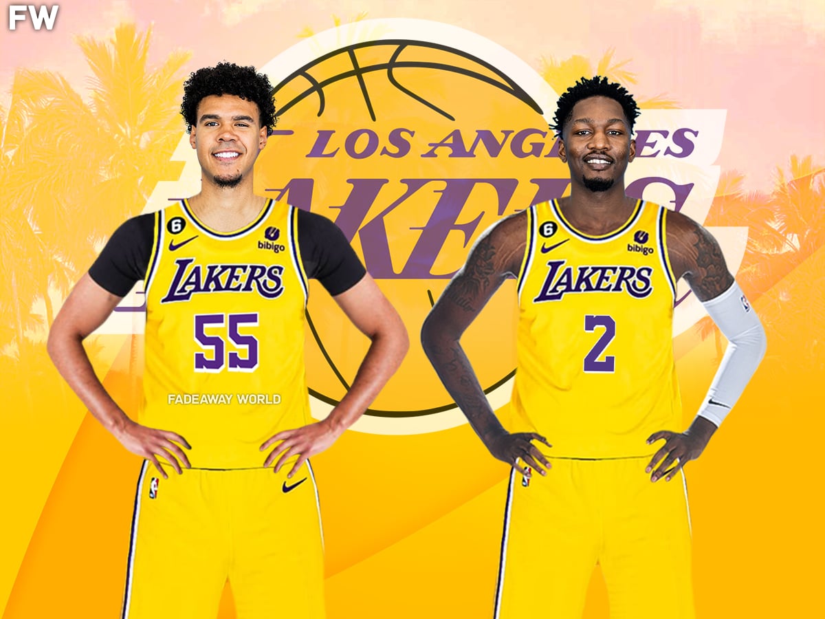 Cam Johnson and Dorian Finney-Smith - Los Angeles Lakers