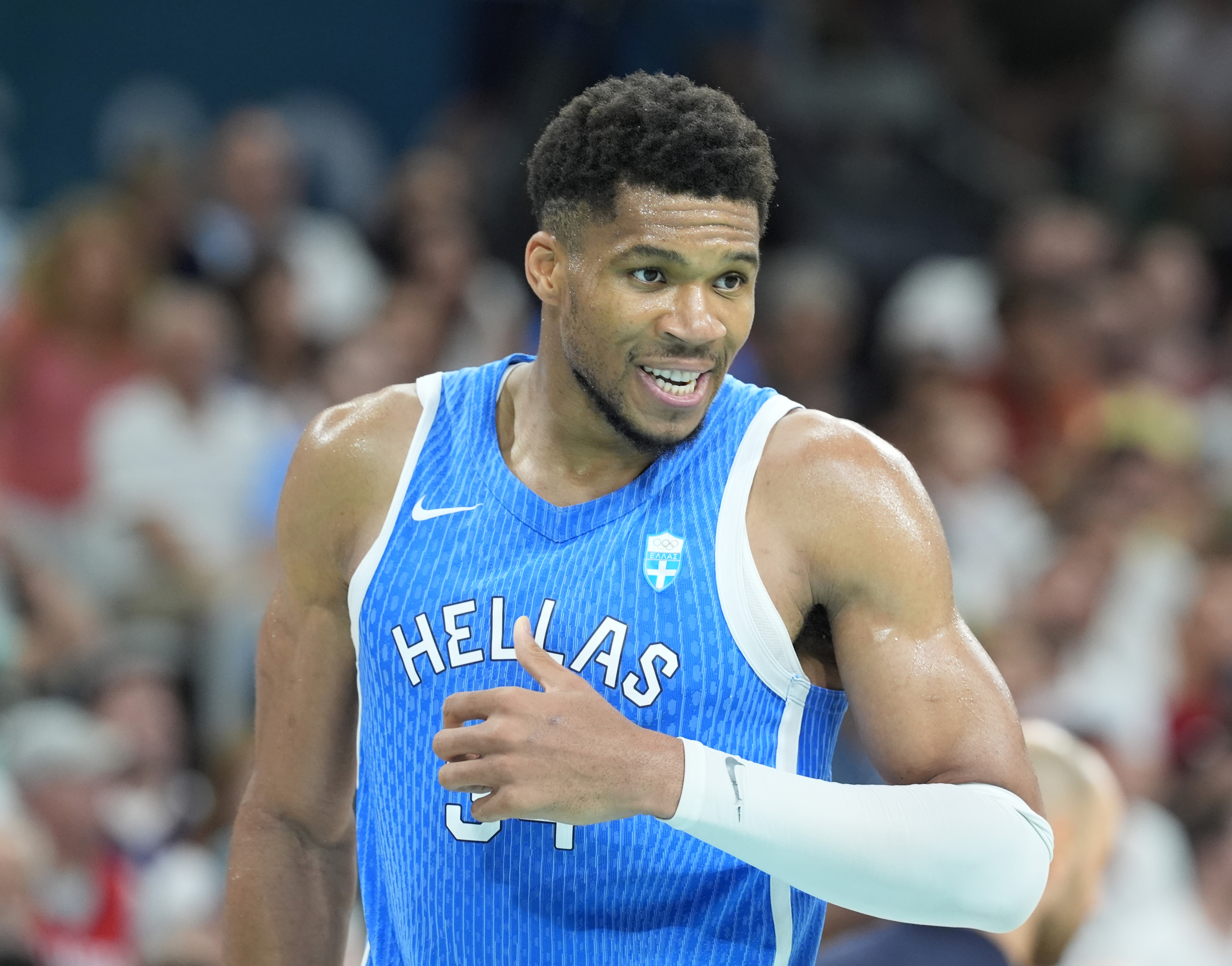 Giannis Antetokounmpo Reveals He Wanted His Greece Captain To Be The Flag Bearer