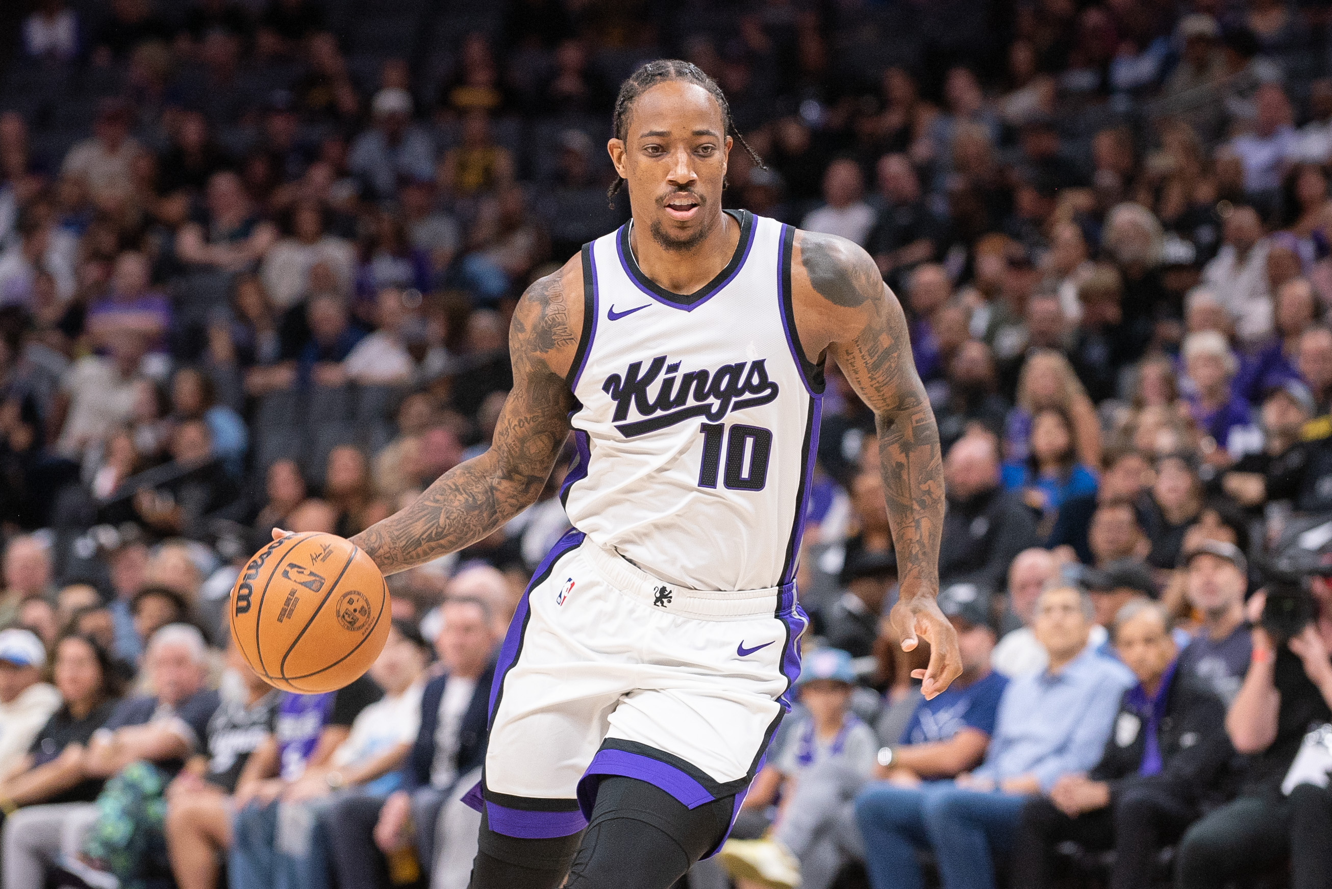 DeMar DeRozan Reacts To Perfect Start With The Kings After Shooting 100% In Preseason Debut 