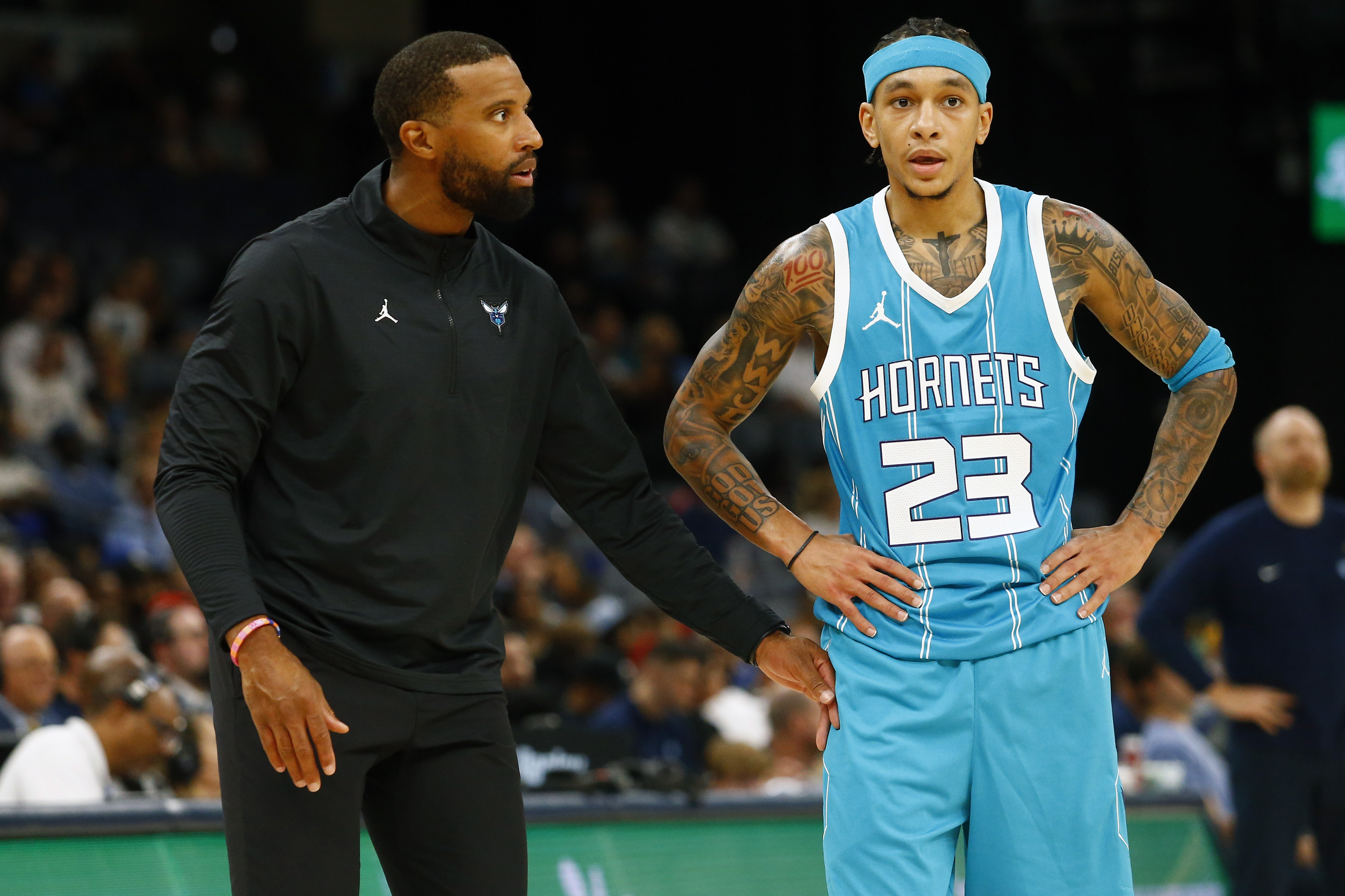 Charlotte Hornets guard Tre Mann