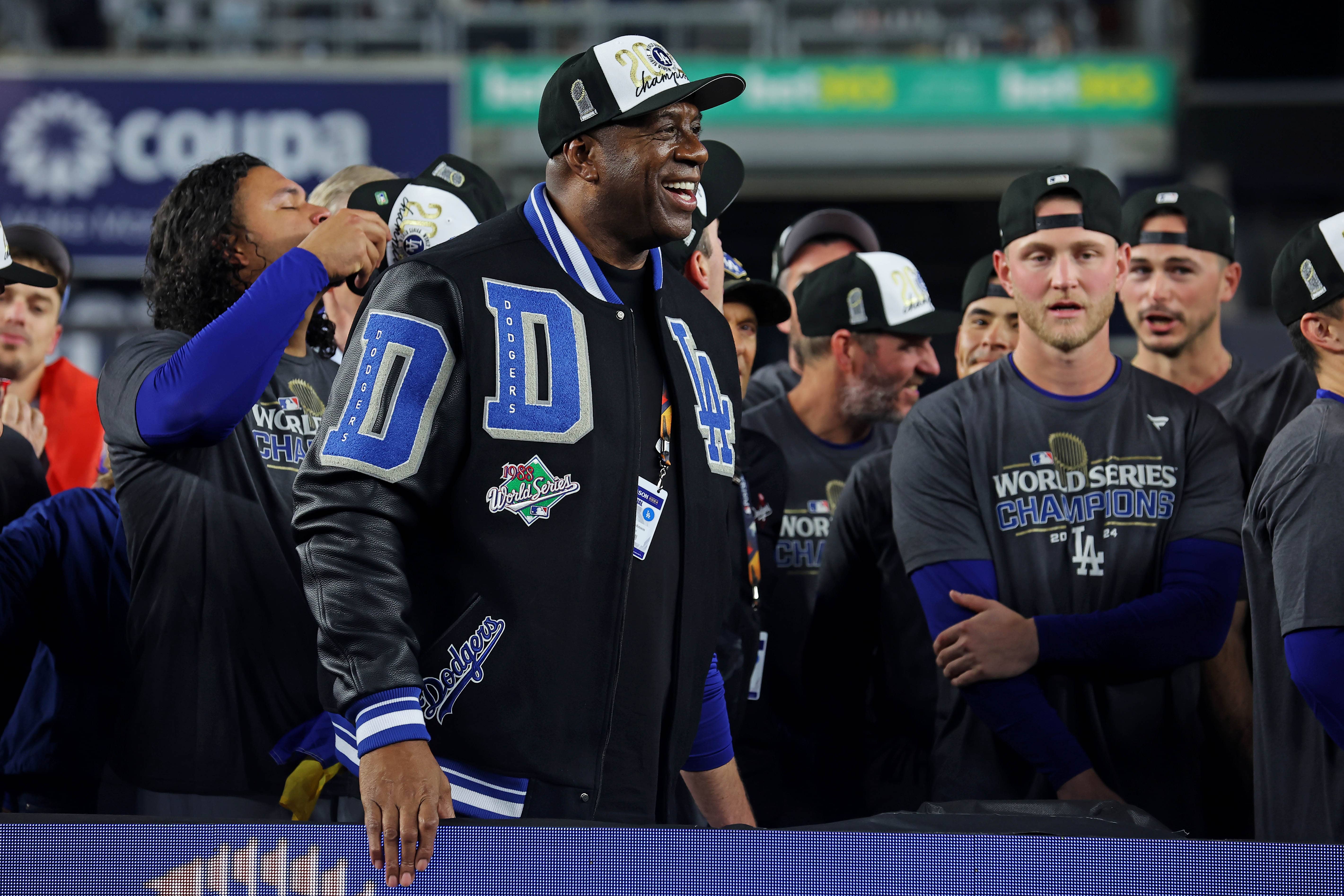 Magic Johnson, Dodgers