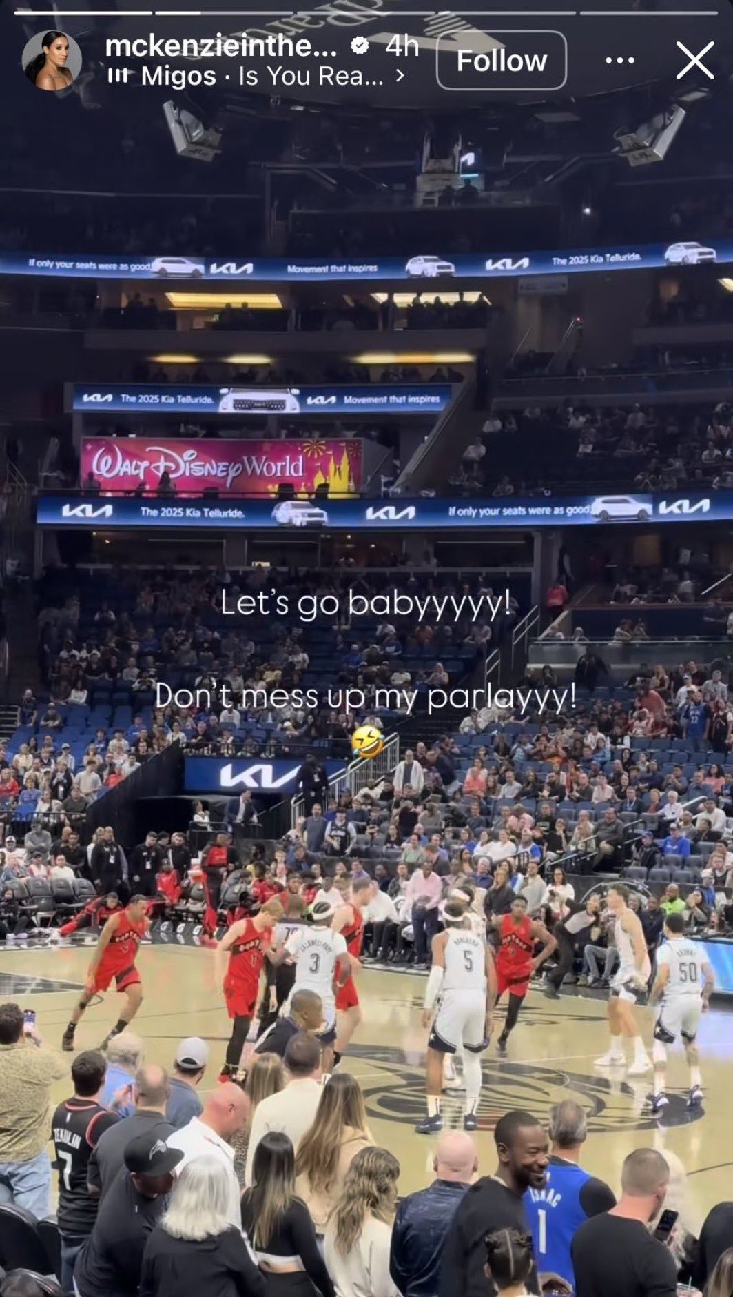 Kentavious Caldwell-Pope's wife's controversial Instagram story.