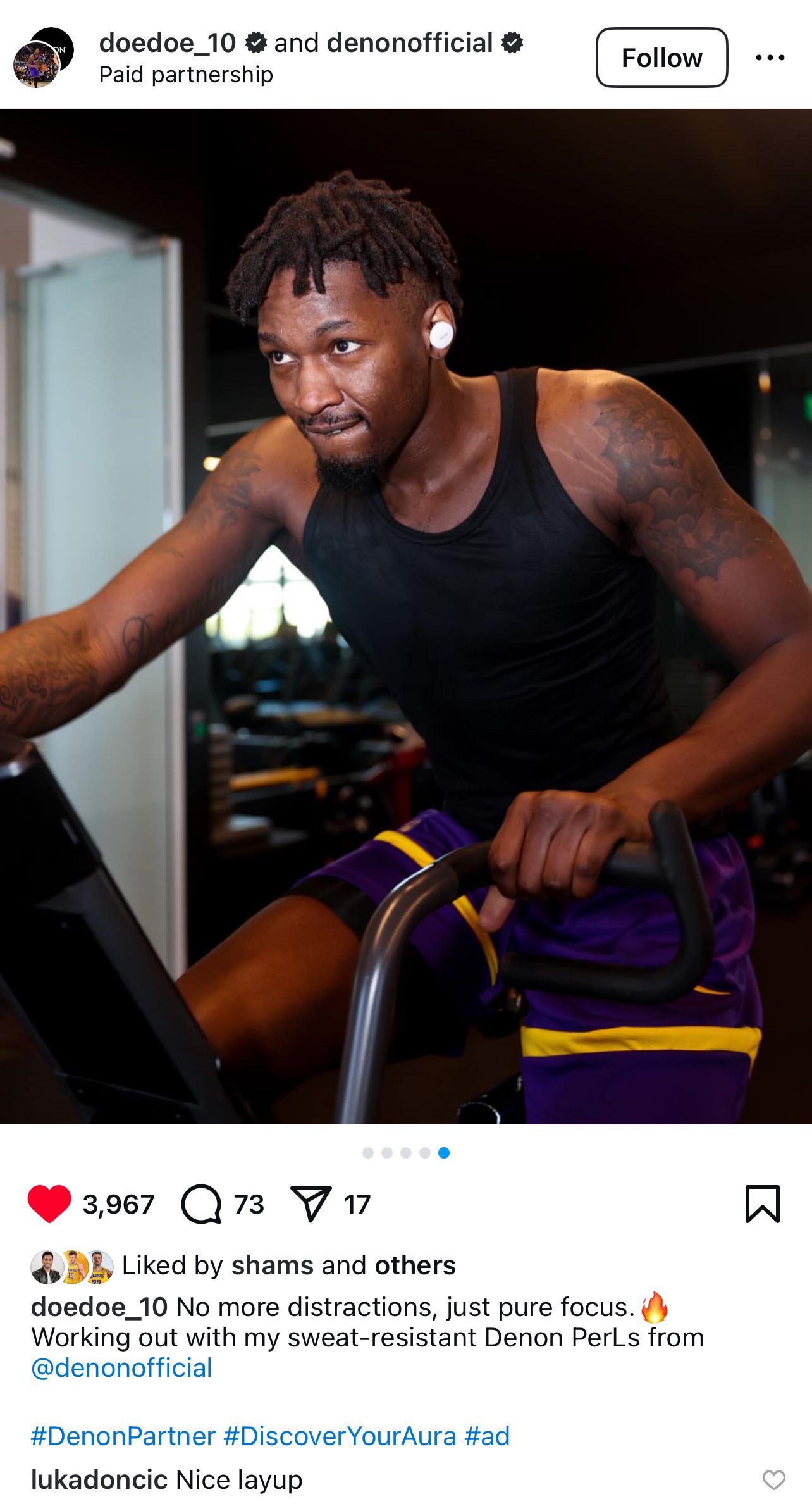 Luka Doncic Trolls Dorian Finney-Smith For Missing Easy Layup Against Clippers