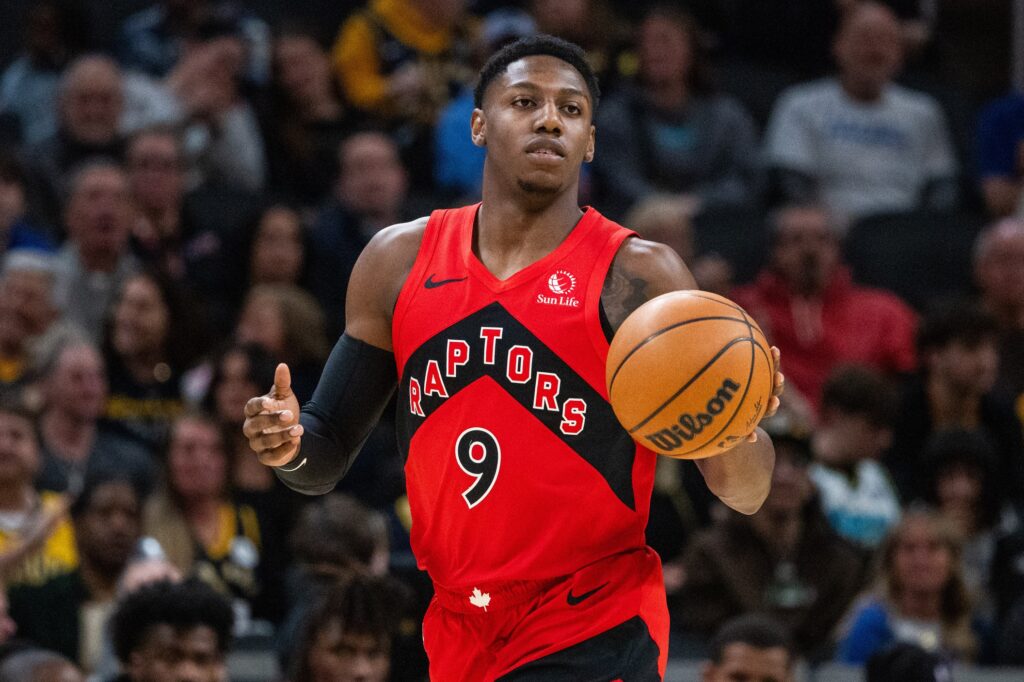 Toronto Raptors guard RJ Barrett