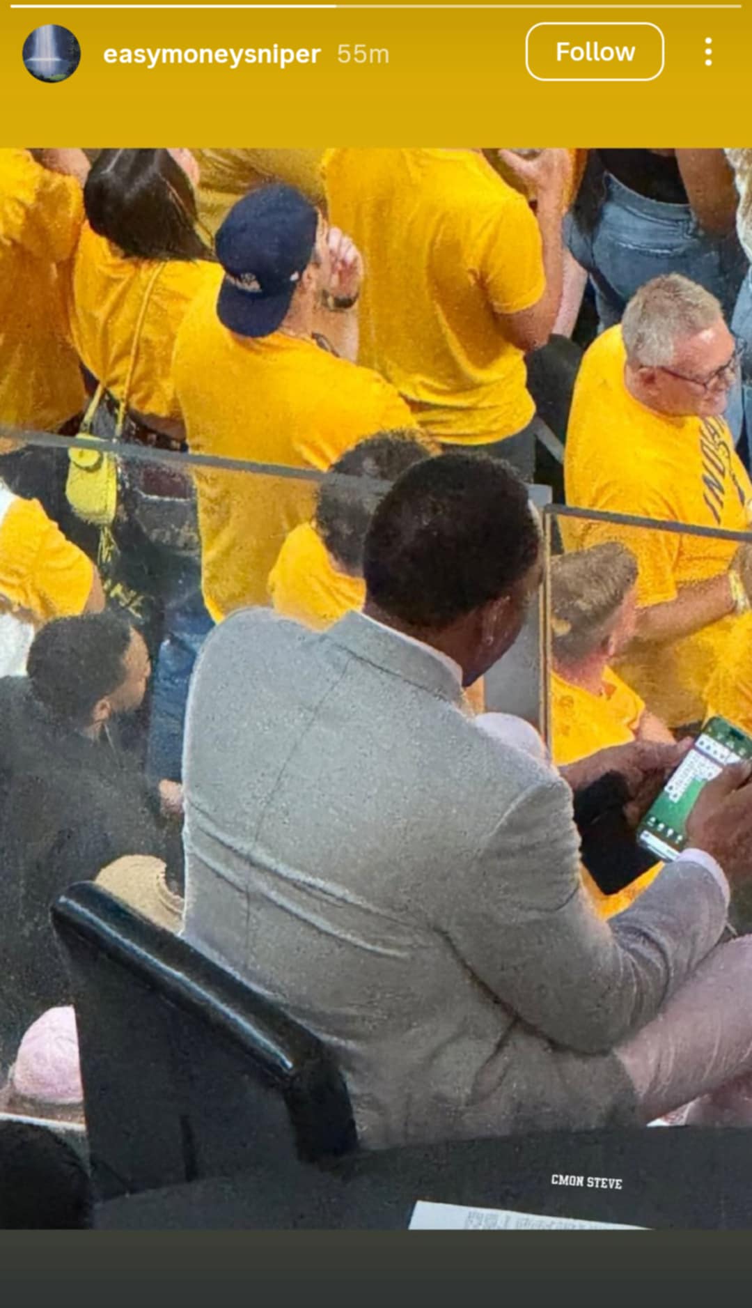 Kevin Durant's Instagram story.