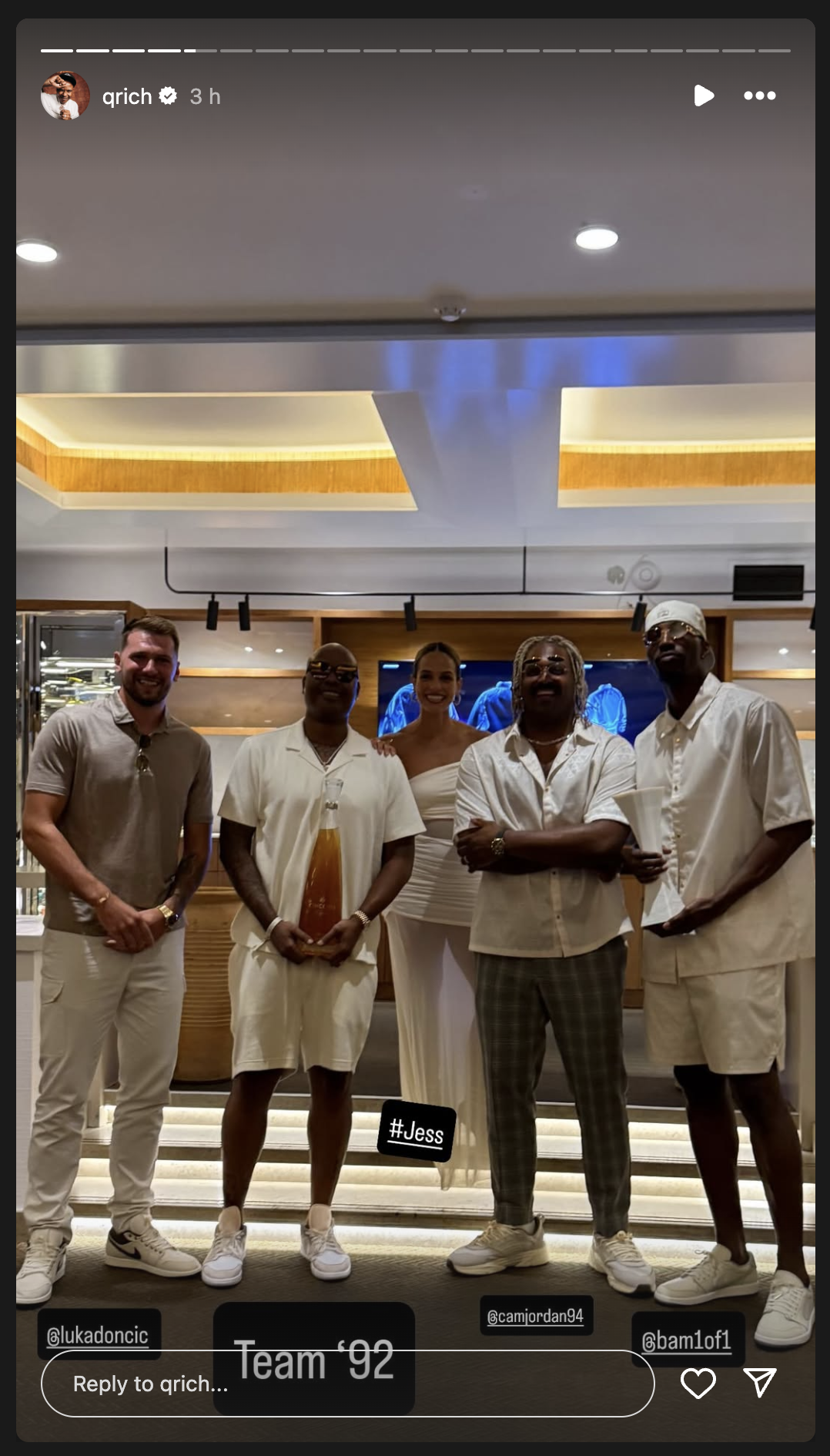 Luka Doncic And Bam Adebayo Spotted Partying With Michael Jordan At Exclusive Jordan Brand Event