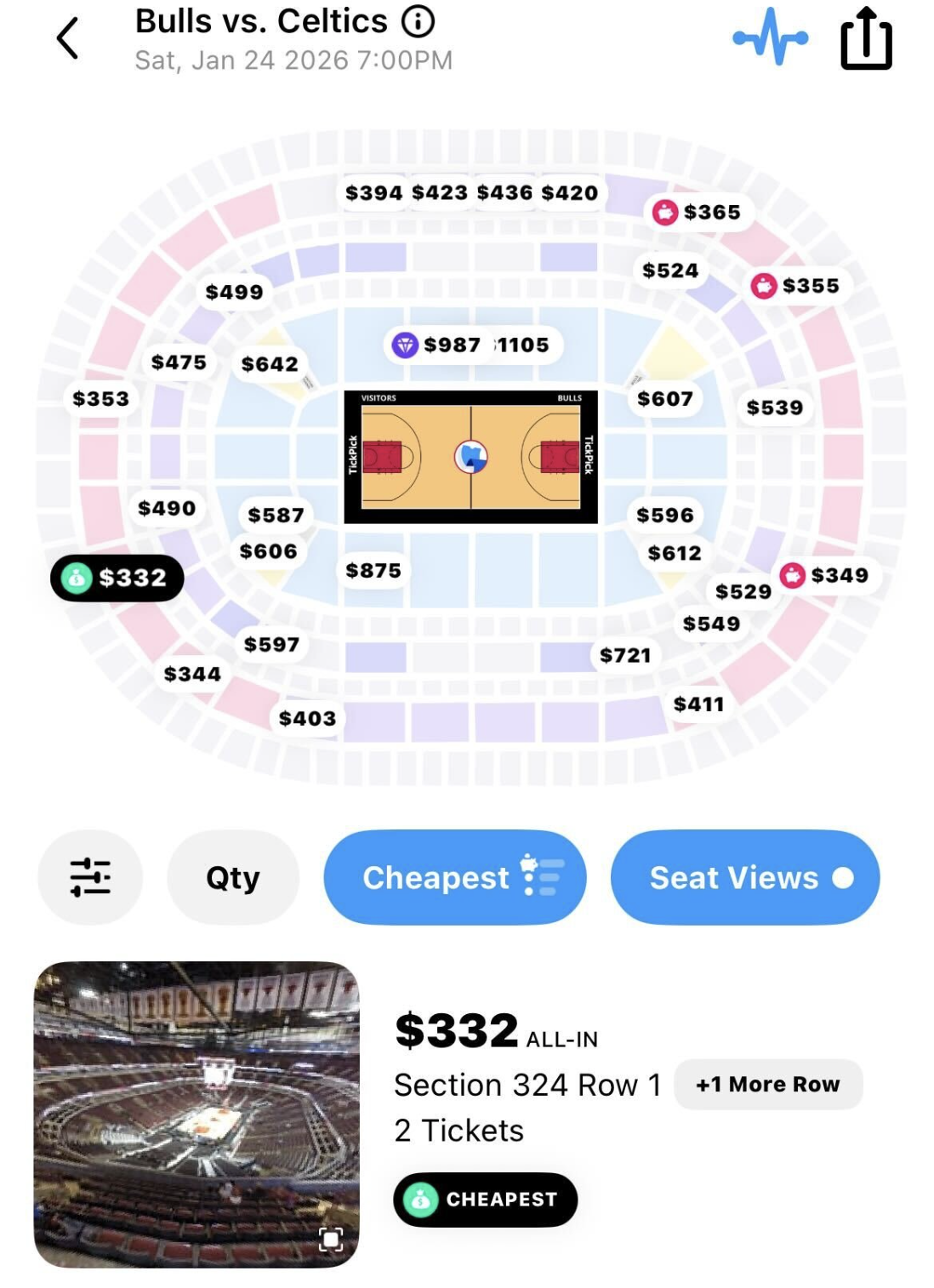 Ticket prices soar to historic heights after Derrick Rose's jersey retirement date is set.