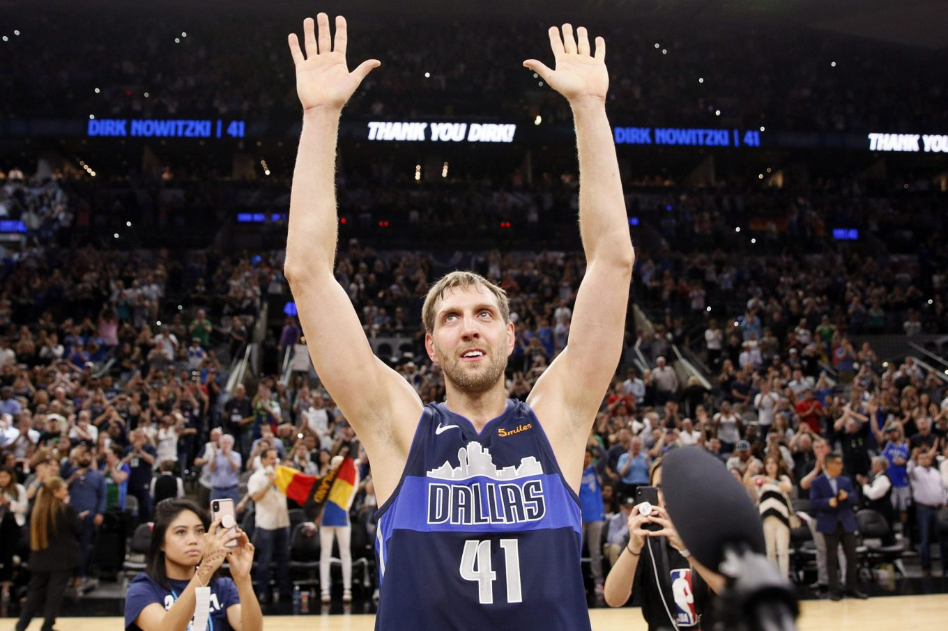 Mavericks power forward Dirk Nowitzki