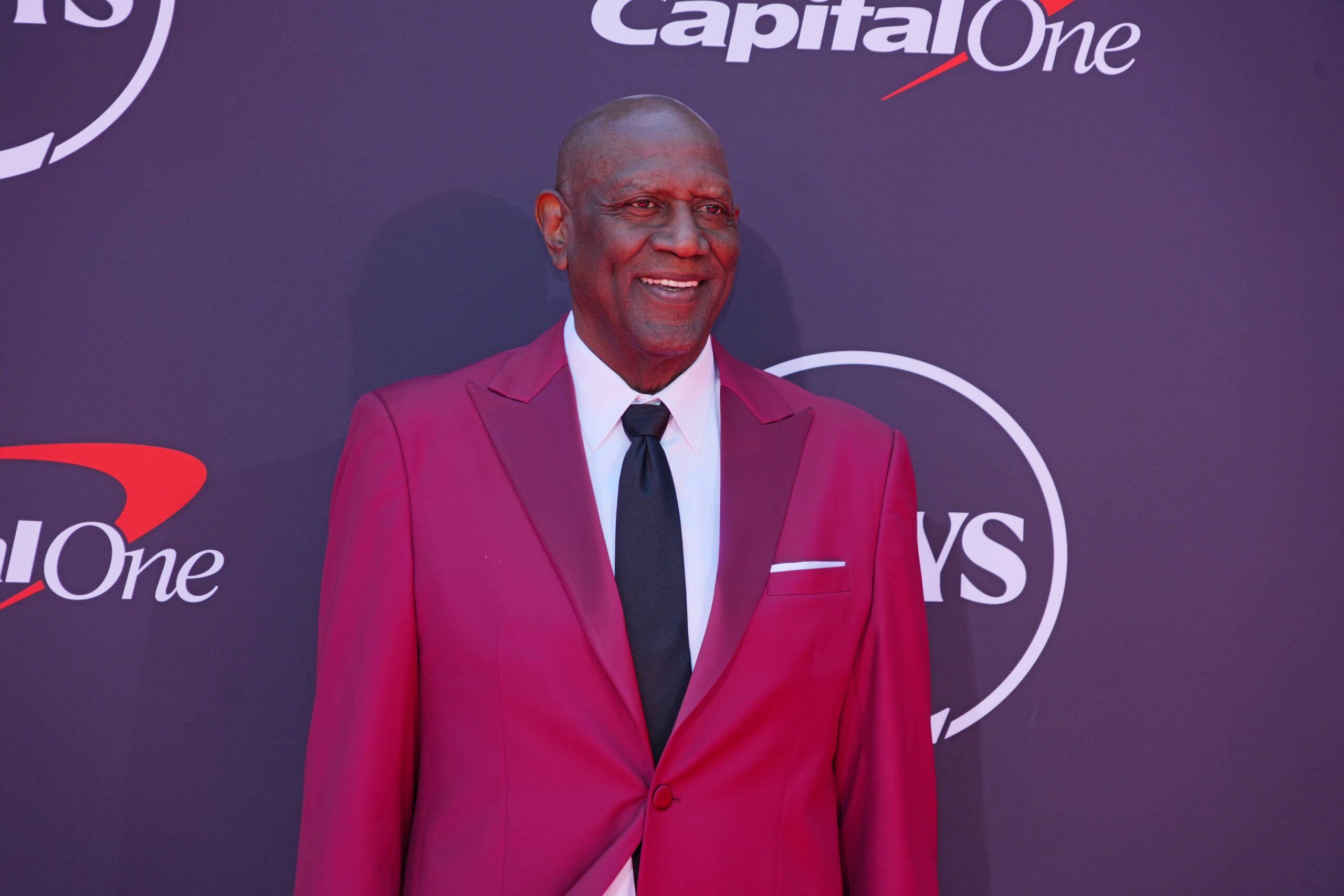 Spencer Haywood on the red carpet before the ESPYS at The Dolby Theatre