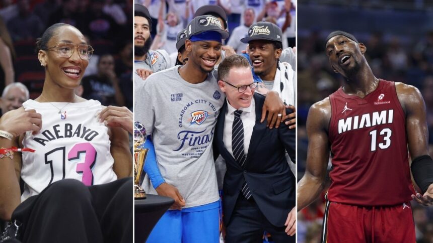Shai Gilgeous-Alexander Gags About Sam Presti Joining Bam Adebayo, A'ja Wilson For Future Baby's First Sonogram