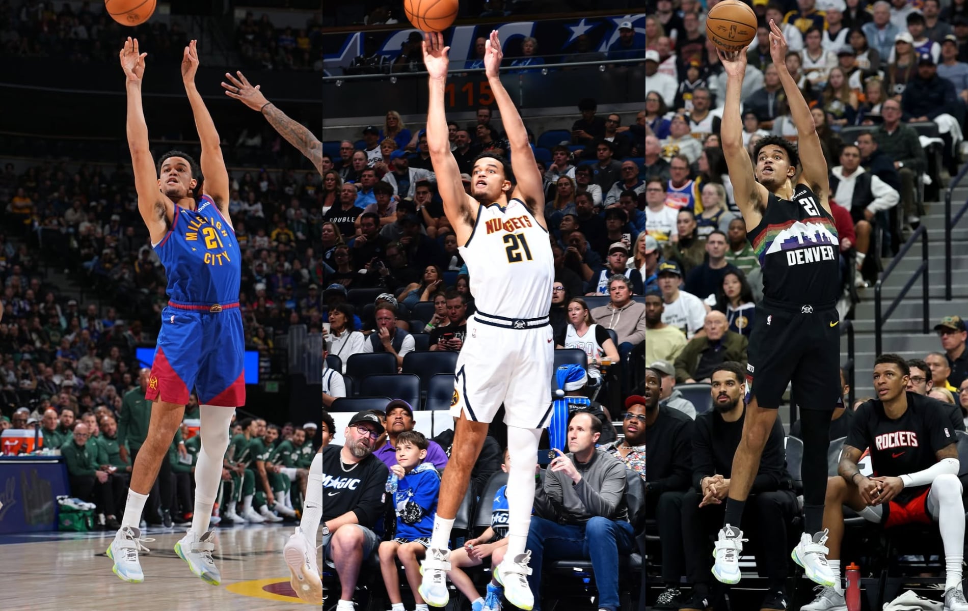 Nuggets' Spencer Jones Shooting Nearly 40% 3PT With An Extremely Unique Shooting Form