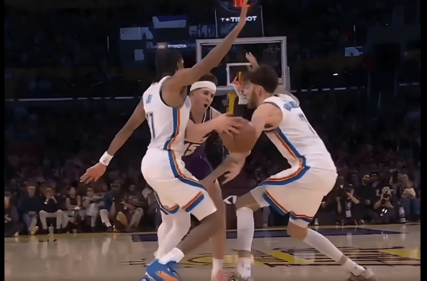 3 Controversial Plays Show How Lakers Were Robbed By Referees Against Thunder