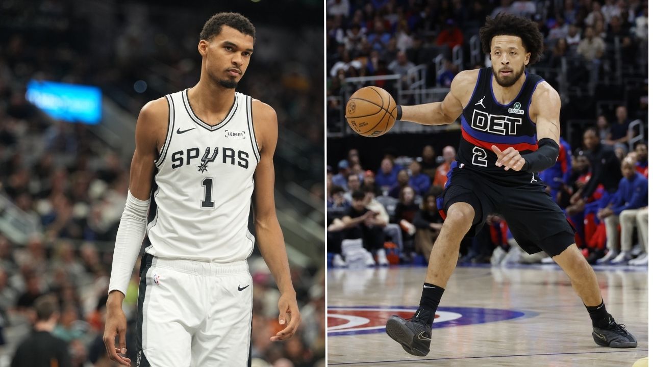 New Video Alleges Victor Wembanyama Incited Cade Cunningham Before Pistons Star Shoved Stephon Castle