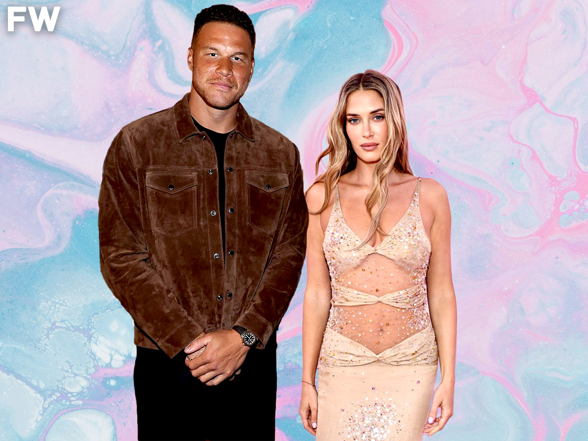 Blake Griffin Looks Shredded Next To His Fiancée Francesca Aiello At The Beach