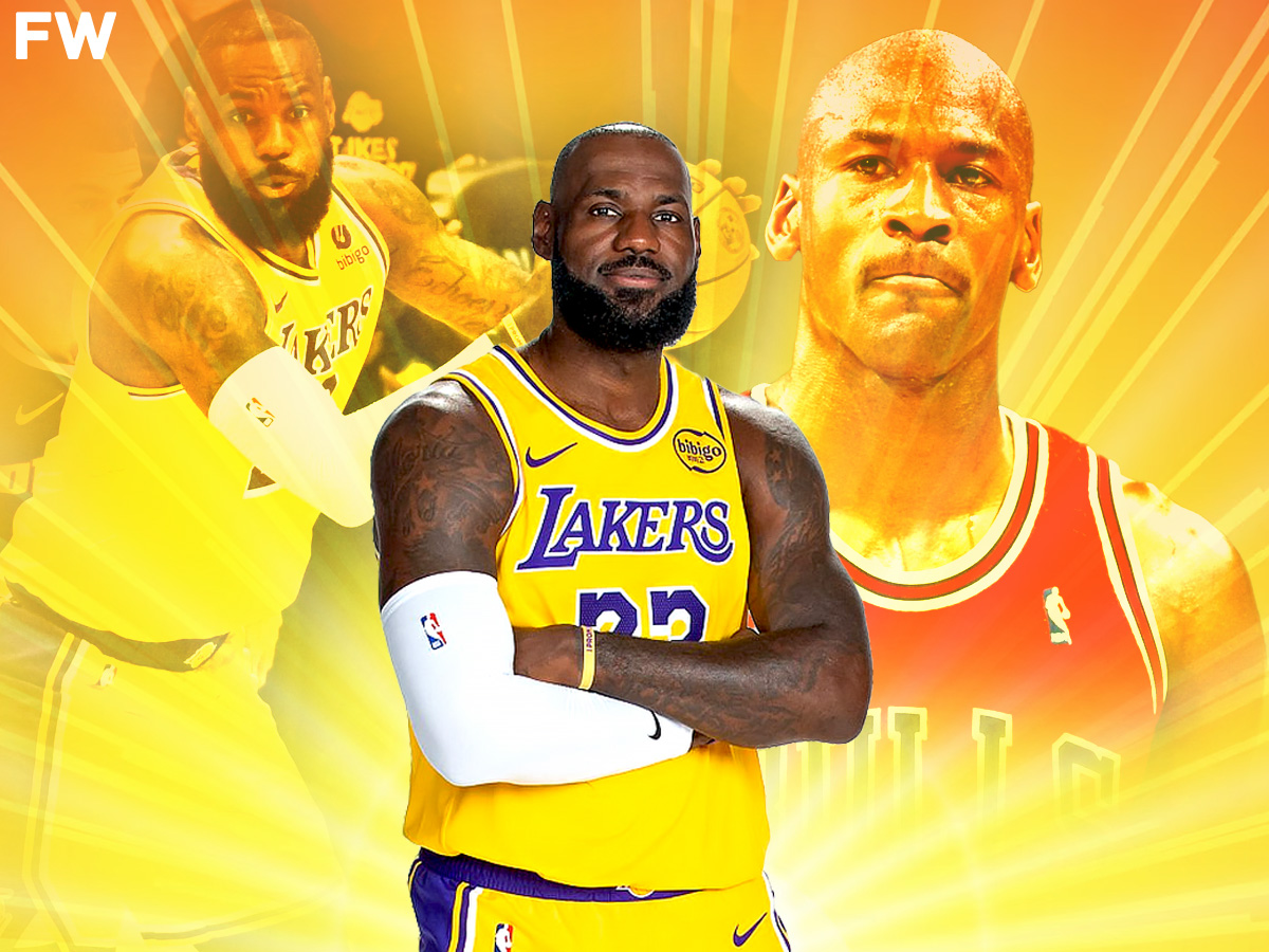 LeBron James surpasses Michael Jordan on all-time career steals list. Mandatory Credit: Fadeaway World