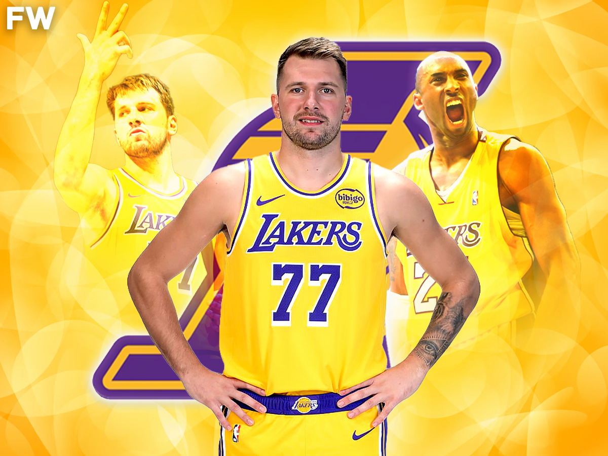 Luka Doncic becomes the first Lakers player to score 60 points in a game since Kobe Bryant. Mandatory Credit: Fadeaway World